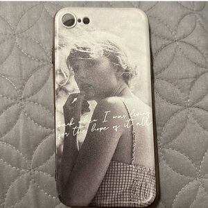 “Back when I was living for the hope of it all” T.S. iPhone Case 10 SE